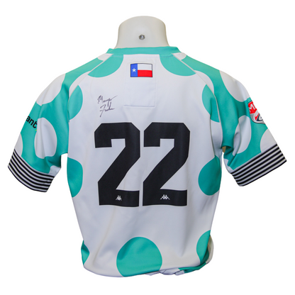 Match Worn 2024 Polka Dot Jersey (#22 Marques Fuala'au - Size X-Large)