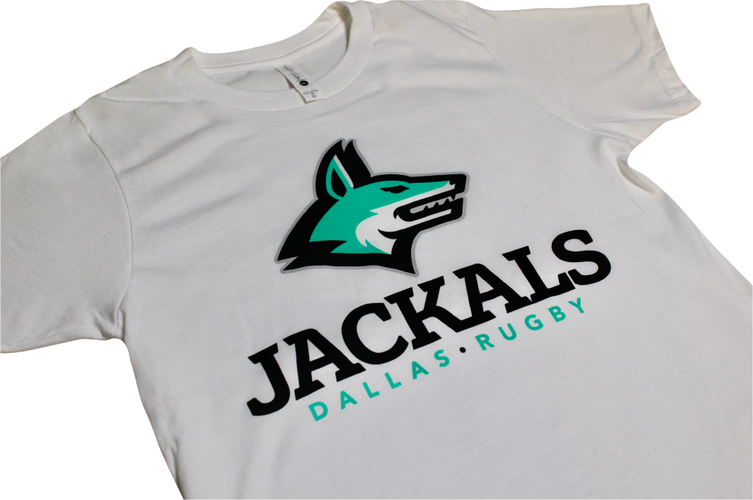 Jackals White Unisex T-Shirt